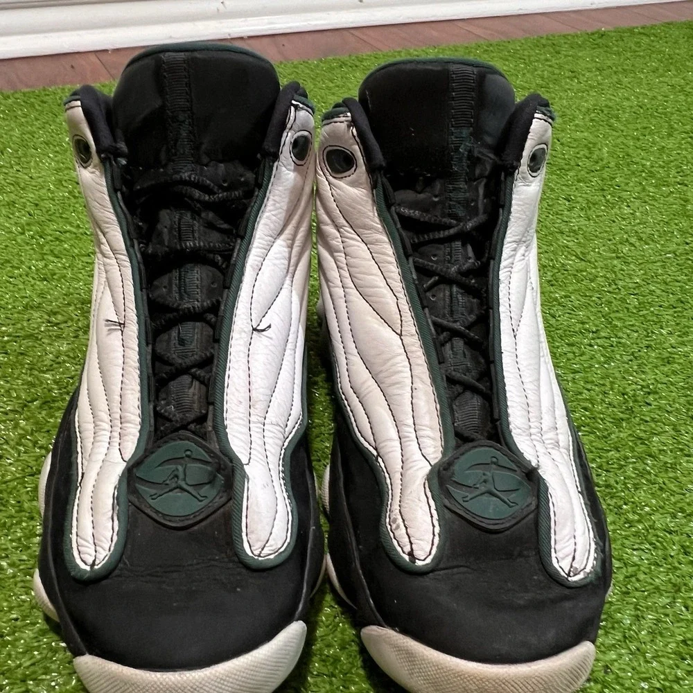 jordan pro strong‎ green size 7.5 Men 9 womens EUC jordan sneaker